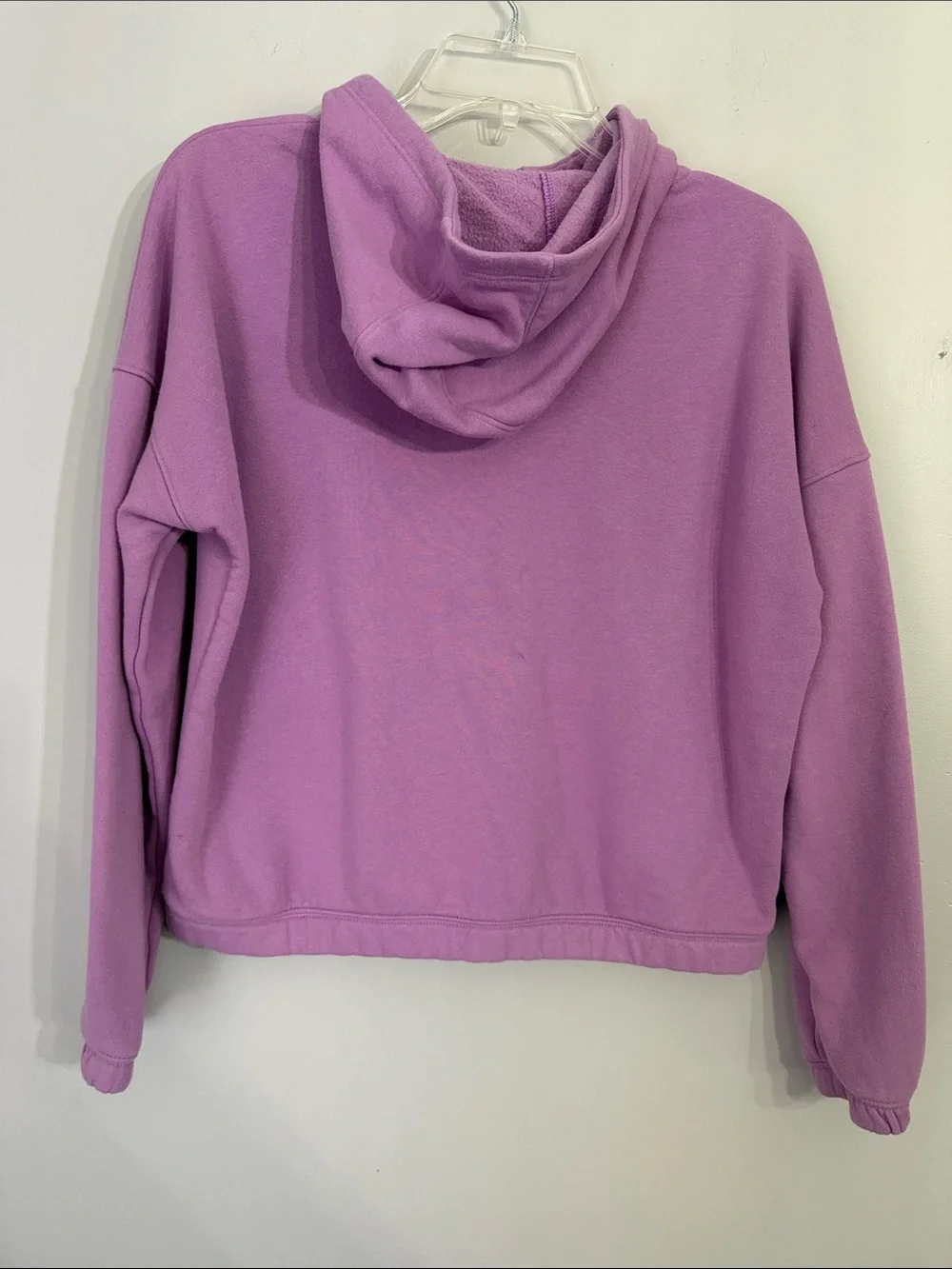 Under Armour girls youth purple-lavender hooded jacket size large